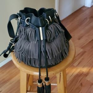 Fringe Bucket Purse